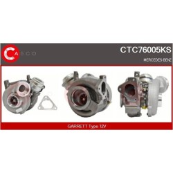Turbo CASCO CTC76005KS pour MERCEDES-BENZ CLASSE C (W203) C 270 CDI (203.016) 170 CV