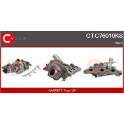 Turbo CASCO CTC76010KS pour SMART CITY-COUPE (450) 0.6 (S1CLB1, 450.331, 450.336) 45 CV