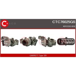 Turbo CASCO CTC76025GS pour MERCEDES-BENZ CLASSE C (W205) C 200 d (205.001) 160 CV