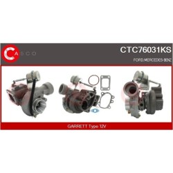 Turbo CASCO CTC76031KS pour FORD RANGER (ER, EQ, R_) 2.5 D 78 CV