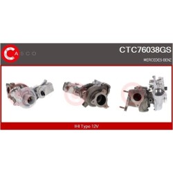 Turbo CASCO CTC76038AS pour MERCEDES-BENZ CLA Coupé (C117) CLA 220 CDI / d (117.303) 170 CV