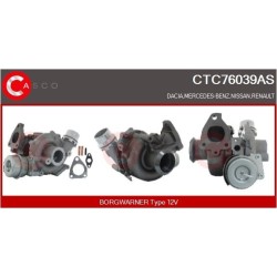 Turbo CASCO CTC76039AS pour RENAULT MEGANE IV Estate (K9A/M/N_) 1.5 dCi 90 90 CV