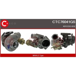 Turbo CASCO CTC76041GS pour MERCEDES-BENZ CLASSE C (W202) C 250 Turbo-D (202.128) 150 CV