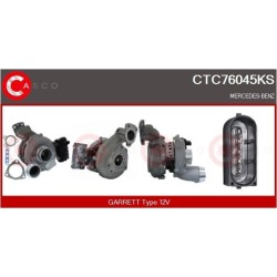 Turbo CASCO CTC76045KS pour MERCEDES-BENZ CLASSE S (W221, V221) S 350 BlueTec (221.026, 221.126) 258 CV