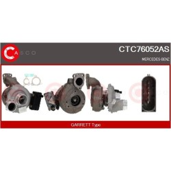 Turbo CASCO CTC76052AS pour MERCEDES-BENZ CLASSE S (W221, V221) S 350 CDI (221.022, 221.122) 235 CV