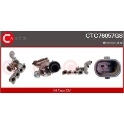 Turbo CASCO CTC76057GS pour MERCEDES-BENZ CLASSE C (W205) C 200 (205.042) 184 CV
