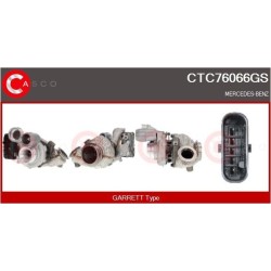 Turbo CASCO CTC76066GS pour MERCEDES-BENZ CLASSE C (W205) C 200 d (205.001) 160 CV