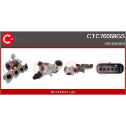 Turbo CASCO CTC76068GS pour MERCEDES-BENZ CLASSE C (W205) C 200 EQ Boost (205.077) 184 CV