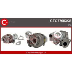 Turbo CASCO CTC77003KS pour OPEL ASTRA H (A04) 1.3 CDTI (L48) 90 CV