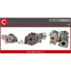Turbo CASCO CTC77005KS pour OPEL ASTRA H (A04) 1.7 CDTI (L48) 100 CV