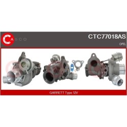 Turbo CASCO CTC77018AS pour OPEL ASTRA K (B16) 1.6 CDTi (68) 110 CV