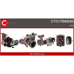 Turbo CASCO CTC77042GS pour OPEL ADAM (M13) 1.0 90 CV