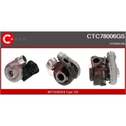 Turbo CASCO CTC78006GS pour HYUNDAI SANTA FÉ II (CM) 2.2 CRDi 155 CV