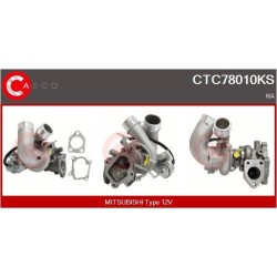 Turbo CASCO CTC78010KS pour HYUNDAI GALLOPER II (JK-01) 2.5 TD intercooler 99 CV