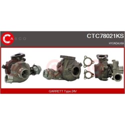 Turbo CASCO CTC78021KS pour KIA CEE'D Berline bicorps trois ou cinq portes (ED) 1.6 CRDi 90 90 CV