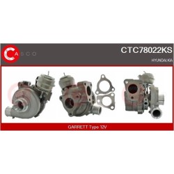 Turbo CASCO CTC78022KS pour HYUNDAI i40 I (VF) 1.7 CRDi 116 CV