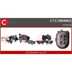 Turbo CASCO CTC78049KS pour KIA OPTIMA (JF) 1.6 T-GDI 179 CV