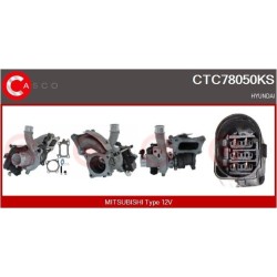 Turbo CASCO CTC78050KS pour HYUNDAI i30 (PDE, PD, PDEN) 1.4 T-GDI 140 CV