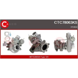 Turbo CASCO CTC78063KS pour HYUNDAI GENESIS Coupé 2.0 T 214 CV