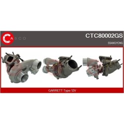 Turbo CASCO CTC80002GS pour SSANGYONG RODIUS I 2.7 Xdi 165 CV