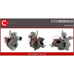 Turbo CASCO CTC80003GS pour SSANGYONG REXTON W / REXTON 2.7 Xdi Traction intégrale 165 CV