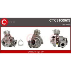 Turbo CASCO CTC81000KS pour LAND ROVER FREELANDER I (L314) 2.0 Td4 4x4 112 CV