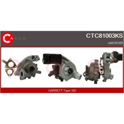 Turbo CASCO CTC81003KS pour LAND ROVER RANGE ROVER IV (L405) 3.0 SDV6 4x4 249 CV
