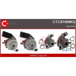 Turbo CASCO CTC81009KS pour LAND ROVER RANGE ROVER IV (L405) 3.0 SCV6 4x4 340 CV