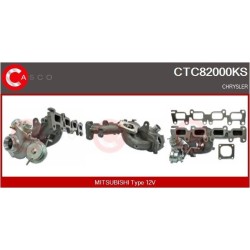 Turbo CASCO CTC82000KS pour CHRYSLER PT CRUISER (PT_) GT 2.4 223 CV