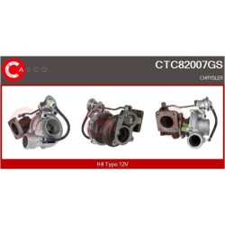 Turbo CASCO CTC82007GS pour CHRYSLER VOYAGER IV (RG, RS) 2.5 CRD 141 CV