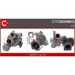 Turbo CASCO CTC82008KS pour JEEP RENEGADE SUV (BU, B1, BV) 1.4 4x4 170 CV