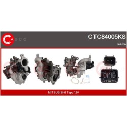 Turbo CASCO CTC84005KS pour MAZDA 6 A trois volumes (GJ, GL) 2.5 (GJ5FP, GL1032, GL1033) 192 CV