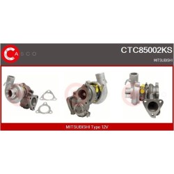 Turbo CASCO CTC85002KS pour MITSUBISHI L200 (K3_T, K2_T, K1_T, K0_T) 2.5 TD 4WD (K34T) 87 CV