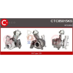 Turbo CASCO CTC85015KS pour MITSUBISHI PAJERO IV (V8_W, V9_W) 3.2 DI-D (V88W, V98W) 160 CV
