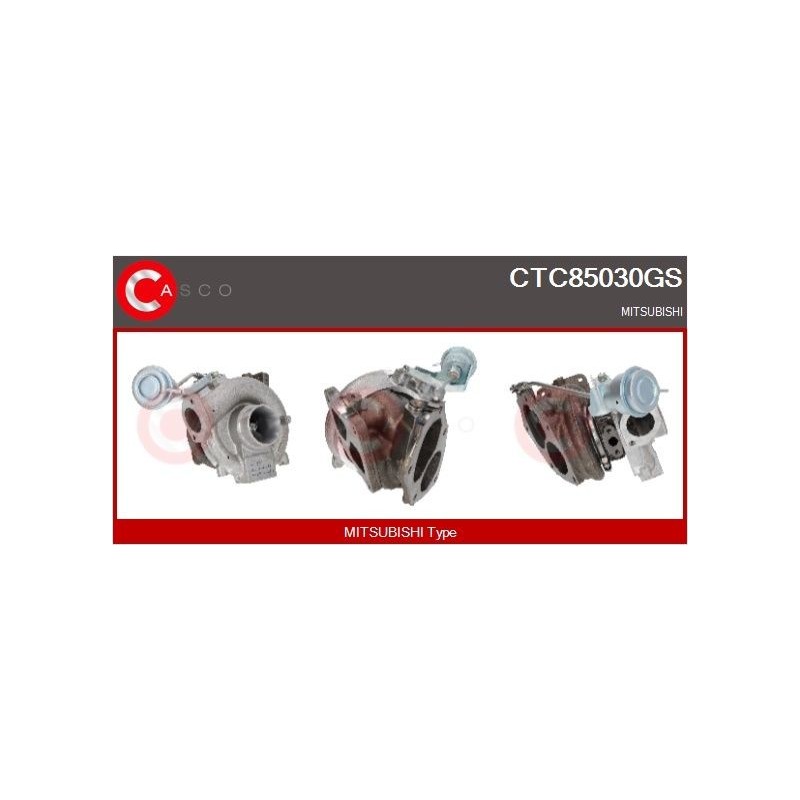 Turbo CASCO CTC85030GS pour MITSUBISHI LANCER VII (CS_A, CT_A) EVO IX (CT9A) 280 CV