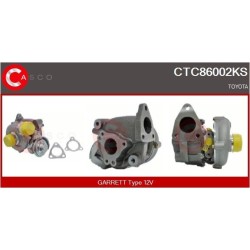 Turbo CASCO CTC86002KS pour TOYOTA AVENSIS VERSO (_M2_) 2.0 D (CLM20_, CLM20R) 116 CV