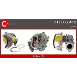 Turbo CASCO CTC86004GS pour TOYOTA HILUX VII Pick-up (_N1_, _N2_, _N3_) 2.5 D 4WD (KUN25) 102 CV