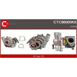 Turbo CASCO CTC86005KS pour TOYOTA HILUX VI Pick-up (_N1_) 2.5 D-4D (KDN145, KDN150) 88 CV