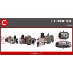 Turbo CASCO CTC86018GS pour TOYOTA LAND CRUISER 200 (_J2_) 4.5 D4-D (VDJ200) 265 CV