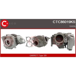 Turbo CASCO CTC86019KS pour TOYOTA LAND CRUISER 200 (_J2_) 4.5 D V8 (VDJ200) 286 CV