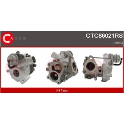 Turbo CASCO CTC86021RS pour TOYOTA COROLLA (_E11_) 2.0 D-4D (CDE110_, CDE110R) 90 CV