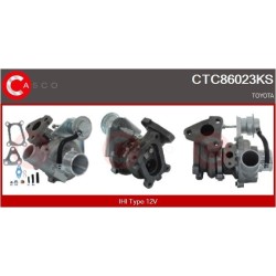 Turbo CASCO CTC86023KS pour TOYOTA LAND CRUISER PRADO (_J15_) 2.8 D-4D (GDJ150_, GDJ155_, GDJ150, GDJ151) 177 CV