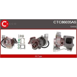 Turbo CASCO CTC86035AS pour TOYOTA LAND CRUISER (_J7_, _JL7_) 2.4 TD (LJ70_, LJ73_, LJ70RV) 86 CV
