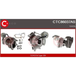 Turbo CASCO CTC86037AS pour TOYOTA LAND CRUISER (_J4_, _J5_) 3.0 D 4WD (BJ42, BJ40RV) 80 CV