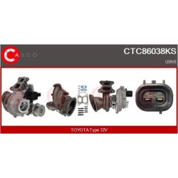 Turbo CASCO CTC86038AS pour LEXUS NX (_Z1_) 200t (AGZ10_, AGZ10R) 238 CV