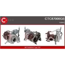 Turbo CASCO CTC87000GS pour SUBARU IMPREZA A trois volumes (GD) 2.0 WRX Turbo AWD (GDA) 218 CV