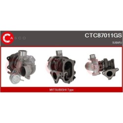 Turbo CASCO CTC87011GS pour SUBARU IMPREZA A trois volumes (GC) 2.0 Turbo GT AWD (GC8) 211 CV