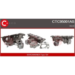 Turbo CASCO CTC95001AS pour VOLVO V60 I (155) D5 205 CV