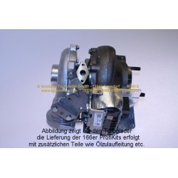 Turbo SCHLÜTTER TURBOLADER 166-00930 pour BMW 5 (E60) 525 d 177 CV