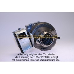 Turbo SCHLÜTTER TURBOLADER 166-00930 pour BMW 5 (E60) 525 d 177 CV